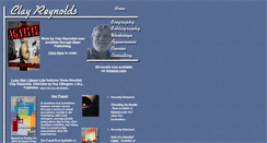 Desktop Screenshot of clayreynolds.info