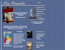 Tablet Screenshot of clayreynolds.info